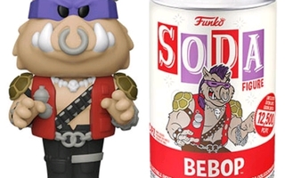 TEENAGE MUTANT NINJA TURTLES SODA FIGURE BEBOP	(68 342)	soda