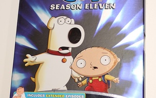 DVD Family Guy season eleven - kausi 11 - 3 levyä, 14 jaksoa
