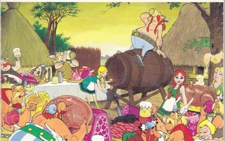 Asterix 24 Belgiassa (1p Sanoma 1979)