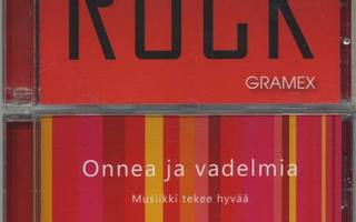 2 GRAMEXIN kok-CD:tä: Onnea ja Vadelmia + Pop Rock - 2012/14