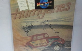 HURRIGANES - HOT WHEELS EX+/EX LP (+ NIMMARIT remu ja ile ))