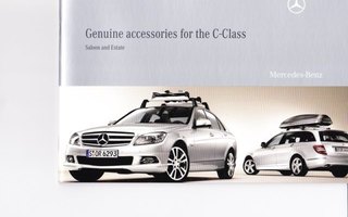 Mercedes-Benz C-sarja lisävarusteet -esite, 2007