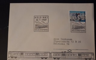 1969  Hki - Hki-Kirkkonummi radan sähköistys