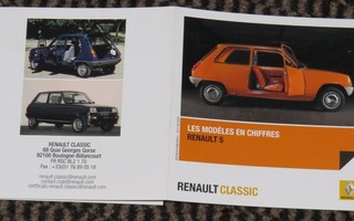 1972 1992 Renault 5 esite - KUIN UUSI