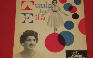 TUULA SIPONIUS & EILA PELLINEN - Tuula Ja Eila - LP 1957 EX-