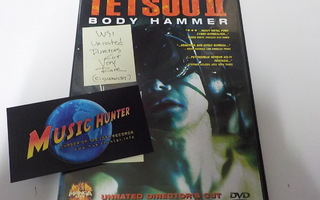 TETSUO 2 BODY HAMMER -99 USA PAINOS HARVINAINEN UUSI DVD (W)