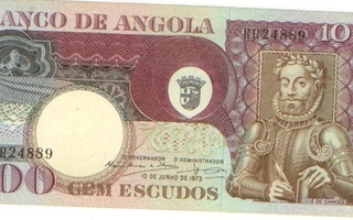 Angola 100 escudoa 1973