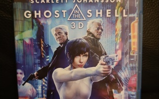 Ghost in the shell (2017) 3D Blu-ray+ Blu-ray