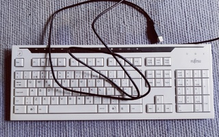 Fujitsu Slim USB keyboard / näppäimistö FIN layout