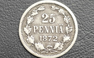 25 penniä 1872  #1746