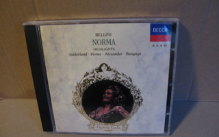 Bellini:Norma-Highlights-Sutherland,Horne,Bonynge cd