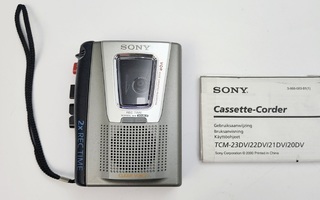 Sony TCM-20DV Cassette Recorder nauhuri