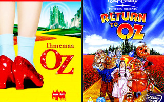 Ihmemaa Oz (1939) 2DVD +jatko-osa: Return to Oz (1985) DVD