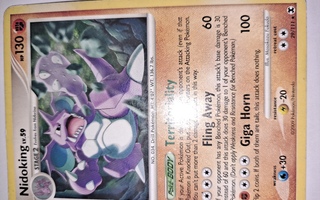 Nidoking 29/111 Rare pokemon card