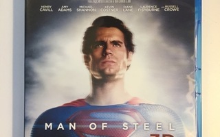 Man of Steel (Blu-ray 3D + Blu-ray) Henry Cavill (2013)