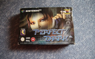 Nintendo 64 : Perfect Dark [suomi] - CIB - N64