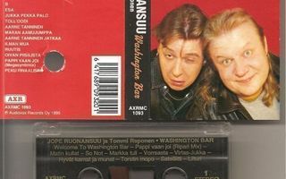 Jope Ruonansuu - Washington Bar – C-kasetti 1995 - MINT