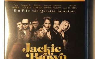 JACKIE BROWN, BluRay, Tarantino, Grier, De Niro, muoveissa