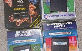 Commodore C-64 modulit 8 kpl