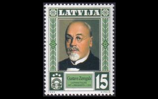 Latvia 512 ** Presidentti Gustavs Zemgals (1999)