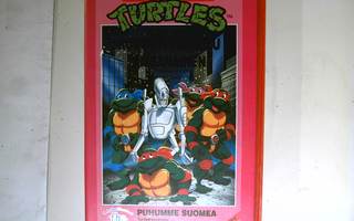 Turtles 4  Robotin vierailu Kissanainen VHS
