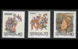 Liechtenstein 818-20 ** Juhlia (1983)