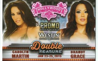 BW 2015 Hollywood Show Double Feature Promo C.Martin/B.Grace