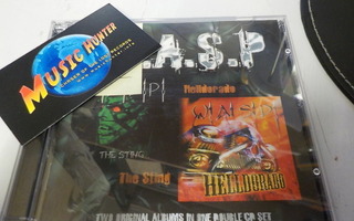 WASP - HELLDORADO/ THE STING 2CD NEW!