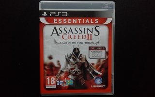 PS3: Assassins Creed II GOTY peli (2009)