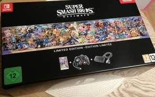 Super Smash Bros Ultimate Limited Edition Switch Uusi