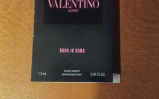Hajuvesinäyte Valentino Uomo Born In Roma
