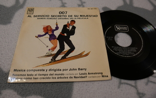 John Barry – 007 Soundtrack Ep / Spain / 1969