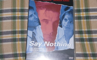 Say Nothing DVD