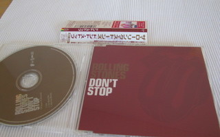 Rolling Stones Don't Stop cd ep japani 2002 obi