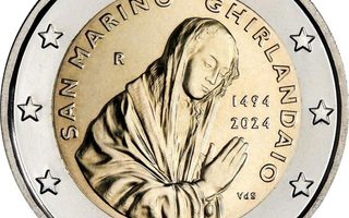 2€ Juhlaraha San Marino 2024 Domenico Ghirlandai