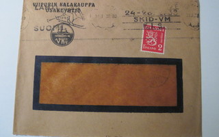 VANHA Firmakuori Kalakauppa Oy Viipuri 1938