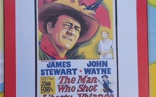 The Man Who Shot Liberty Valance - laminoitu juliste