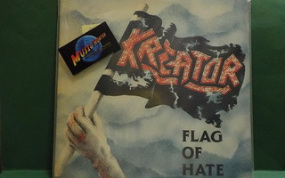 KREATOR - FLAG OF HATE EX+/EX+ U.S -86 12" MINI-ALBUM