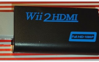 HDMI-yhteensopiva sovitin Wii-konsolille