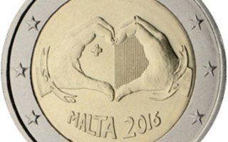 2€ Rulla Malta 2016 Love