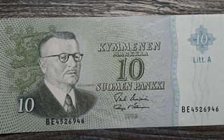 10 markkaa 1963!
