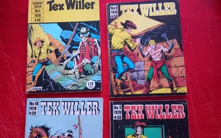 Tex Willer 10kpl  1976-79