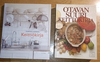 Terence Conran Keittiökirja & Otavan Suuri Keittokirja