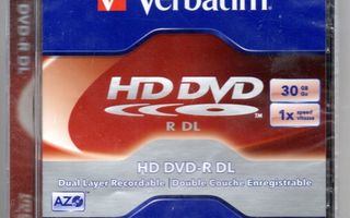 Keräilijä HUOM!!! HD-DVD-R DL 1 levy.