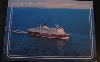 Laivakortti, M/S Rosella. Kulkenut v 1992