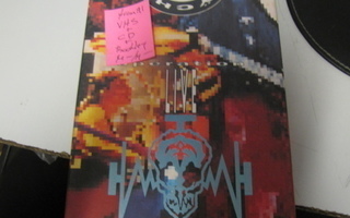 QUEENSRYCHE - OPERATION LIVECRIME VHS+CD '91 PAINOS M-/M-