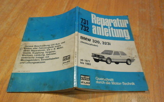 BMW 320, 323i korjausopas 1977-1982 saksal.