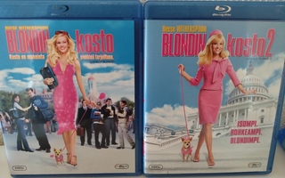 Blondin Kosto 1-2 - Legally Blonde ( 2x Blu-ray)