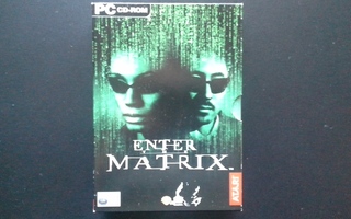PC CD: Enter The Matrix peli 4xCD (2003)