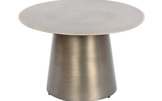 Sivupöytä DKD Home Decor Kullattu Tumman harmaa Metalli 60